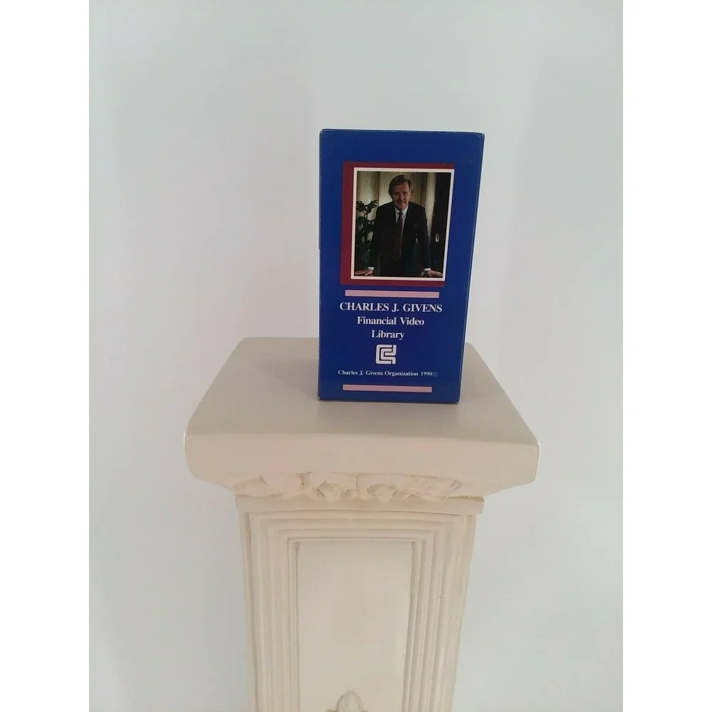 Charles Givens  Financial  Video Library  4 Pack VHS 1990
